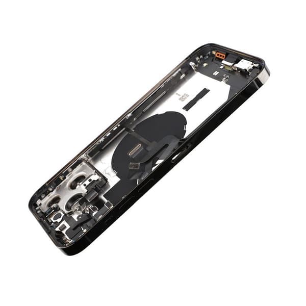 iPhone 14 Pro Max Baksida med Komplett Ram - Svart Svart
