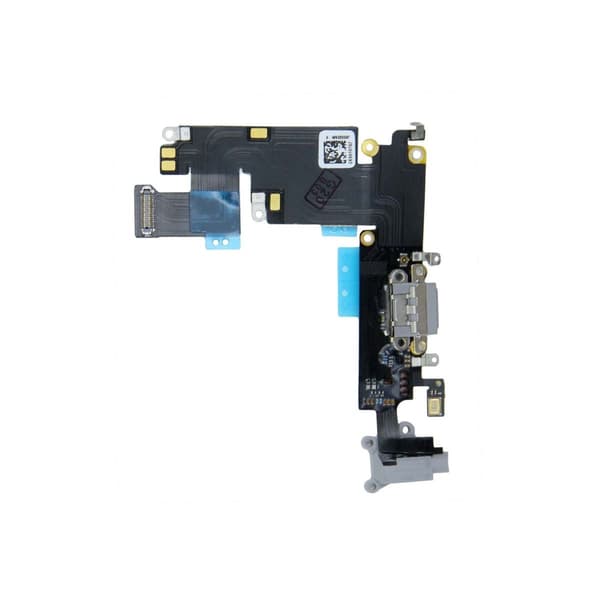 iPhone 6 Plus Laddkontakt Flexkabel OEM - Rymdgrå Dark Grey
