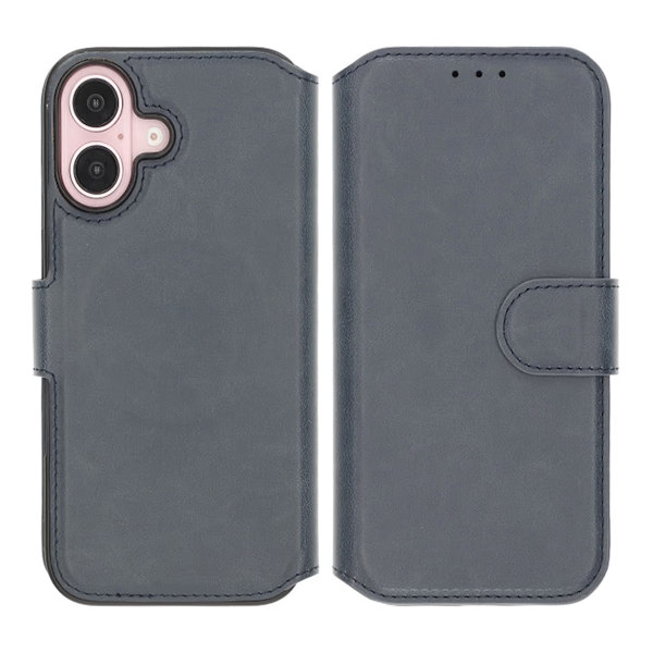 iPhone 16 Plånboksfodral Rvelon - Blå Blå