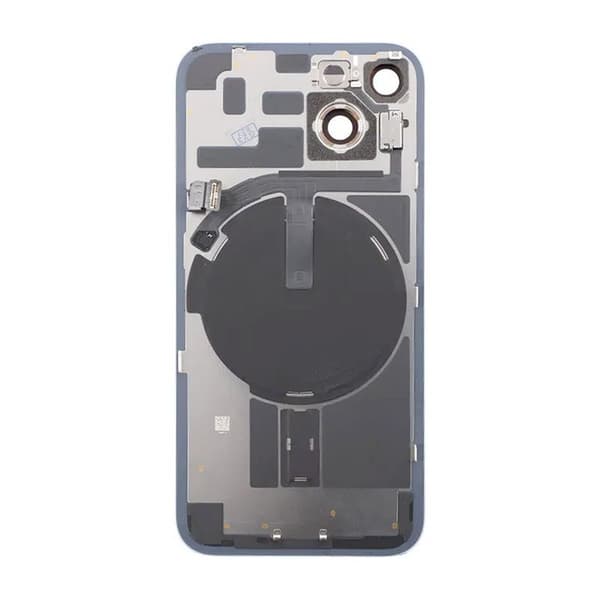 iPhone 14 Baksida Glas Komplett - Blå Blå