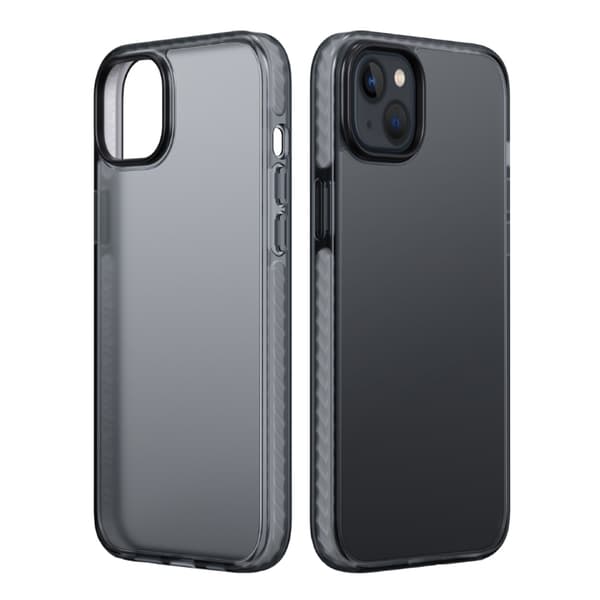iPhone 14 Plus Shockproof TPU Phone Case - Black Svart