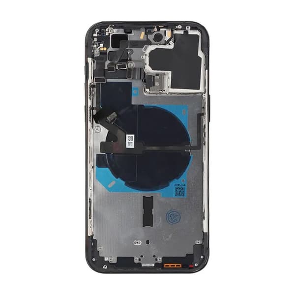 iPhone 14 Pro Max Baksida med Komplett Ram OEM - Grafit Grafit