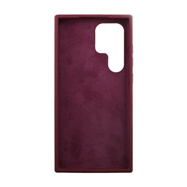 Samsung Galaxy S23 Ultra Silicone Case Rvelon - Red Röd