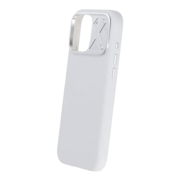 Silikonskal MagSafe med Kameraskydd till iPhone 16 Pro Max - Vit Vit