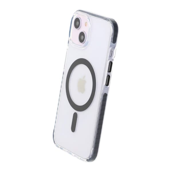 Mobile Case Magnet Double Protection for iPhone 13 and 14 - Black Svart