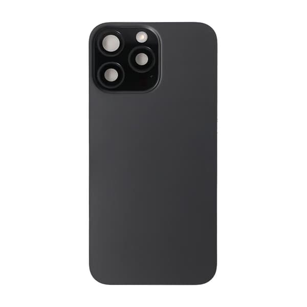 iPhone 16 Pro Max Baksida Glas - Svart Svart