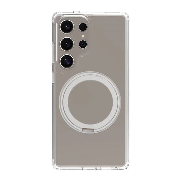 Matte case 360 rotating bracket Mobile Phone Case For Samsung S26 Ultra transparent Transparent