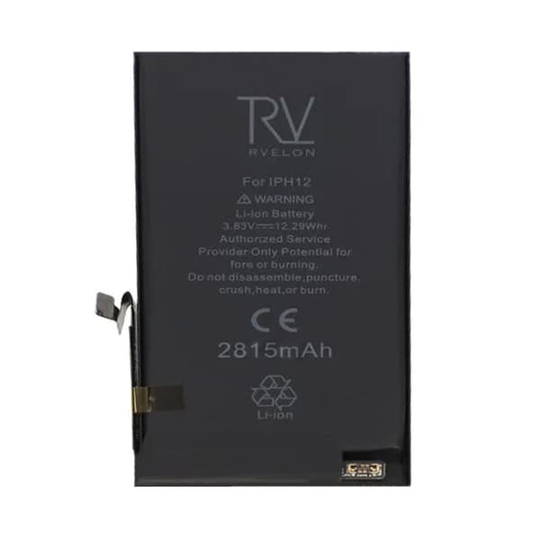 iPhone 12 Batteri 2815mAh Rvelon