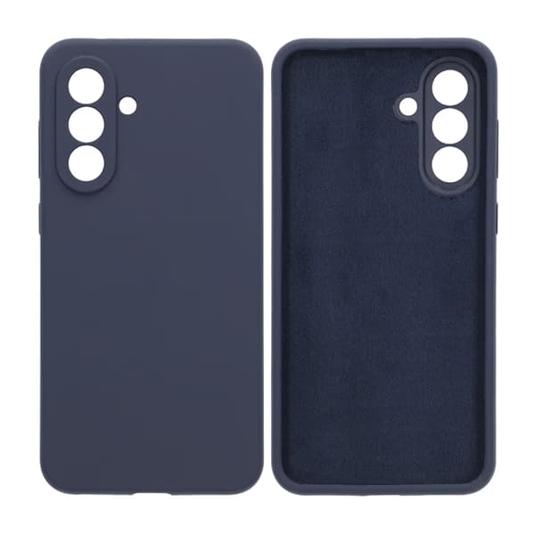 Silicone Case Samsung A56 - Midnight Blue Blå
