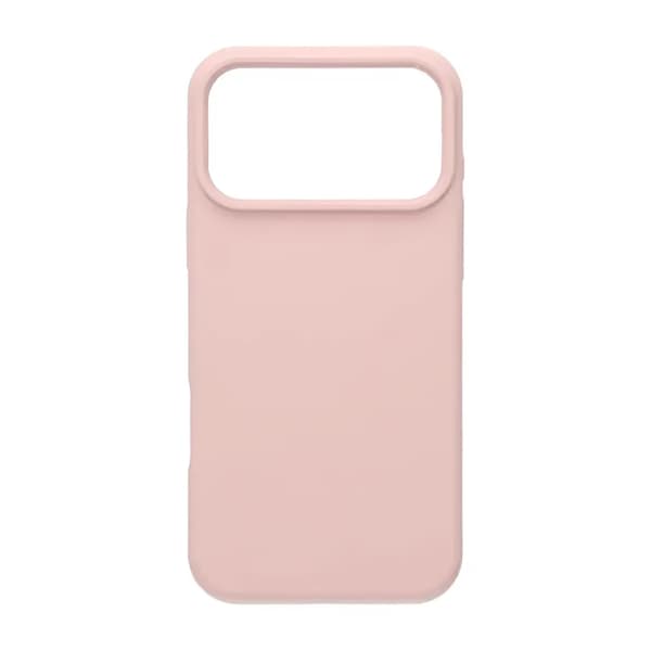 Mobilskal Mjukt Silikon för iPhone 17 Pro Max - Sandrosa Sand Rosa