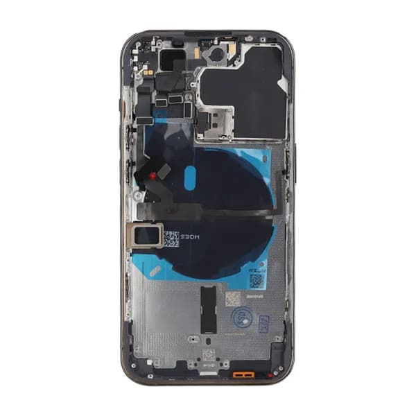iPhone 14 Pro Baksida med Komplett Ram OEM - Lila Lila