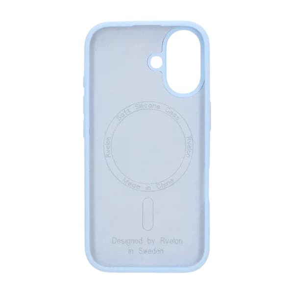 Rvelon Mobile Case Silicone MagSafe for iPhone 17 - Light Blue Light blue