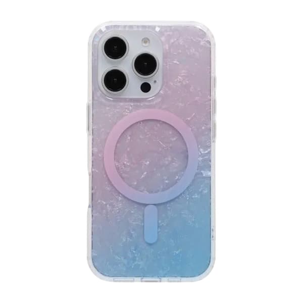 Dreamy Ocean MagSafe Phone Case For iPhone 16 Pro Max Pink Rosa