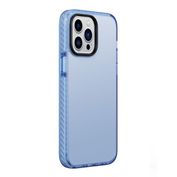 iPhone 15 Pro Shockproof TPU Phone Case - Blue Blå
