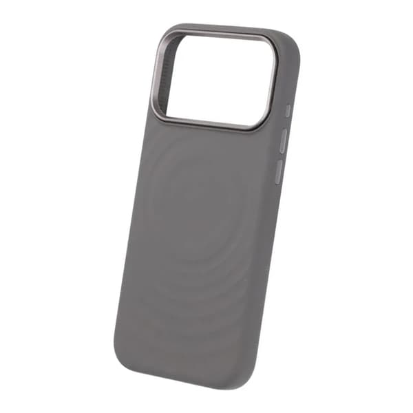 Mobilskal Silikon med Magsafe för iPhone 17 Pro Max - Mörkgrå Dark Grey
