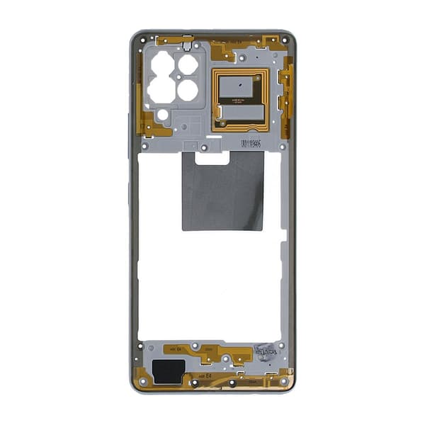 Samsung Galaxy A42 5G (SM-A426) Mitten Ram Original - Vit/Grå Grå Vit