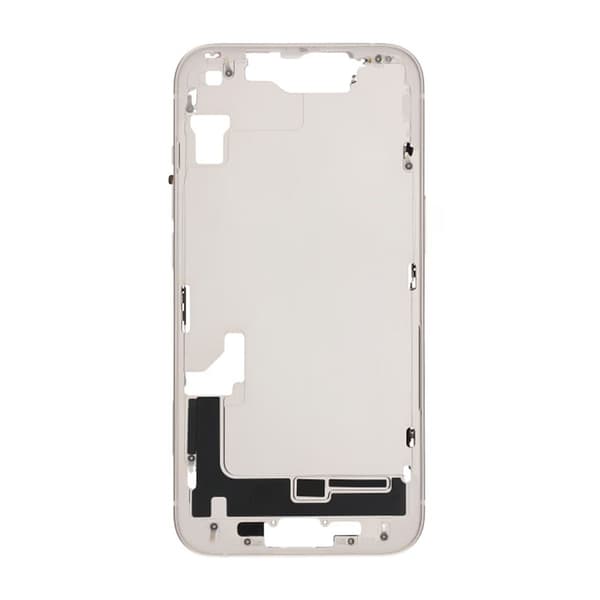 iPhone 14 Mittenram med smådelar OEM - Vit Vit