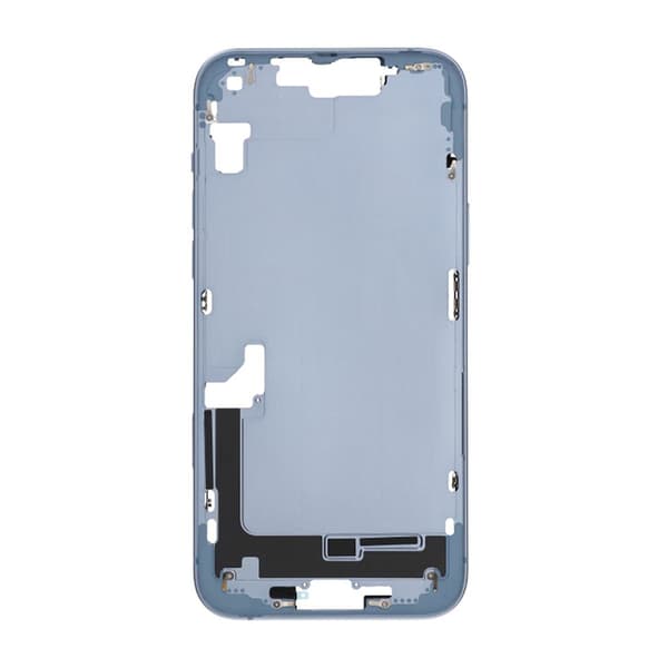 iPhone 14 Plus Mittenram med smådelar OEM - Blå Blå