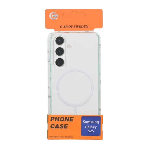 Magsafe Case for Samsung Galaxy S25 - Transparent Transparent