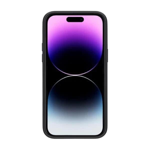 Matte case 360 ​​rotating bracket Mobile Phone Case For iPhone 14 Pro Black Svart
