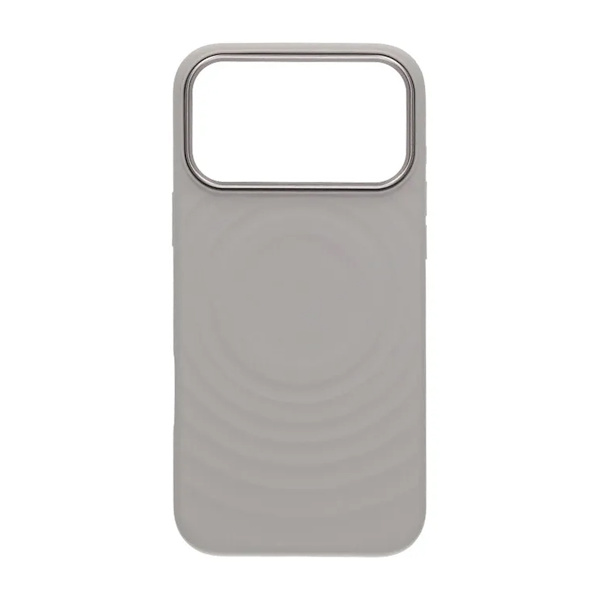 Mobilskal Silikon med Magsafe för iPhone 17 Pro Max - Ljusgrå Light Grey