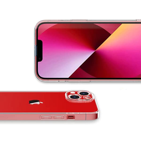 iPhone 14 Plus Mobilskal Ultratunt TPU - Transparent Transparent