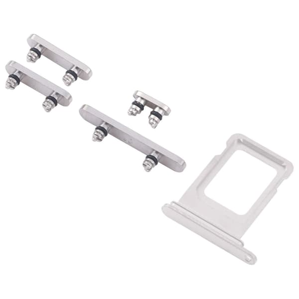 Knappar och Simkorthållare för iPhone 15 Pro/15 Pro Max - Nat...