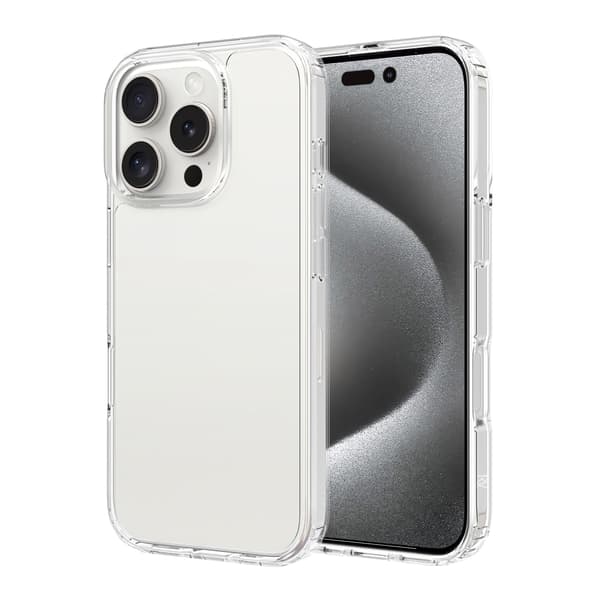iPhone 16 Pro Max Mobilskal Stöttåligt Rvelon - Transparent Transparent