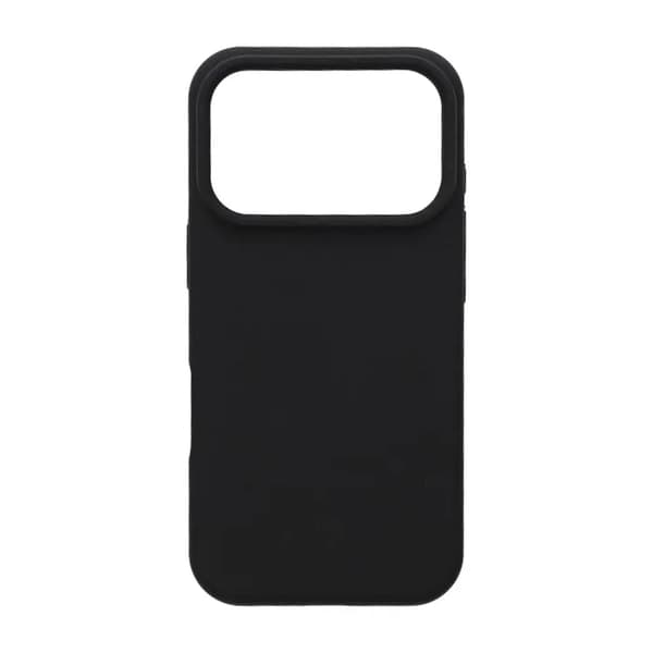 Mobilskal Mjukt Silikon för iPhone 17 Pro Max - Svart Svart