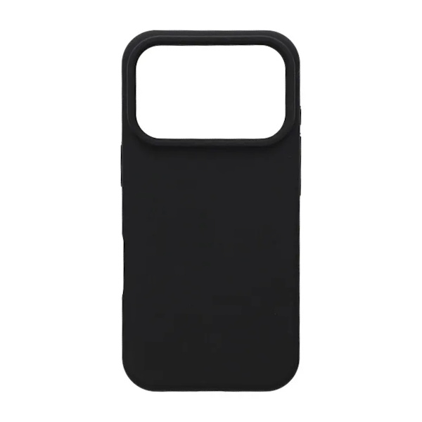 Silicone Case iPhone 17 Pro Max- Black Svart