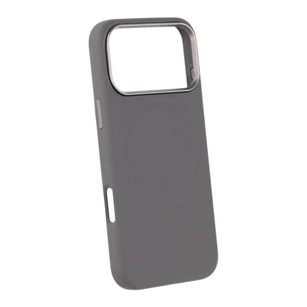 Mobilskal Silikon med Magsafe för iPhone 17 Pro Max - Mörkgrå Dark Grey
