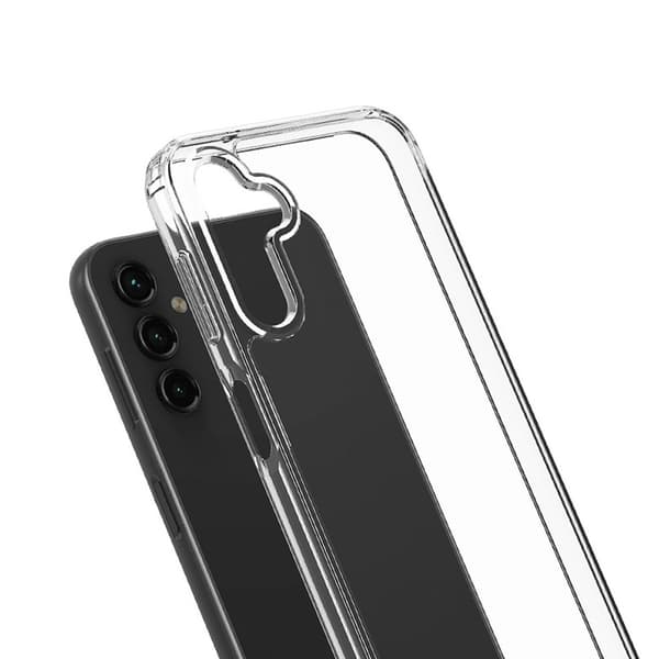 RV Shockproof bumper Case Transparent for Samsung A34 5G Transparent