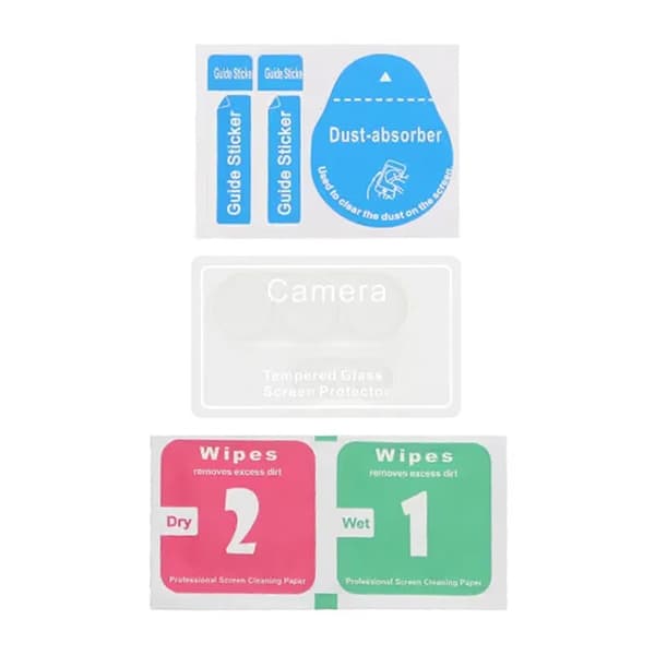 Transparent 3D Camera Glass Protector Samsung S26 Ultra with packing Transparent