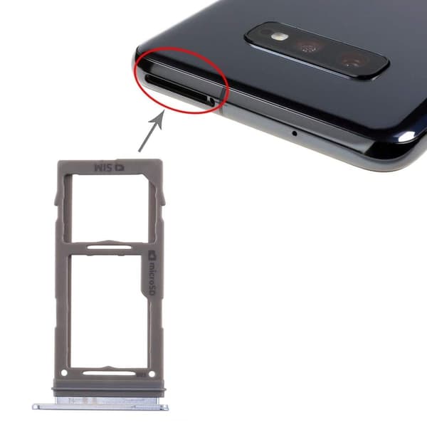 Samsung Galaxy S10/S10 Plus Simkortshållare - Blå Blå