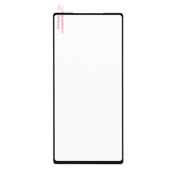 Skärmskydd Google Pixel 6A - 3D Härdat Glas - Svart (bulk) Svart