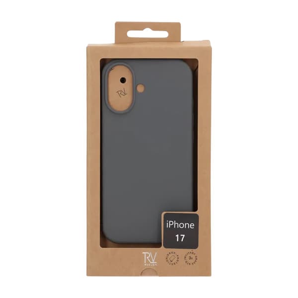 iPhone 17 Case - Silicone With Magsafe Rvelon Grey Grå