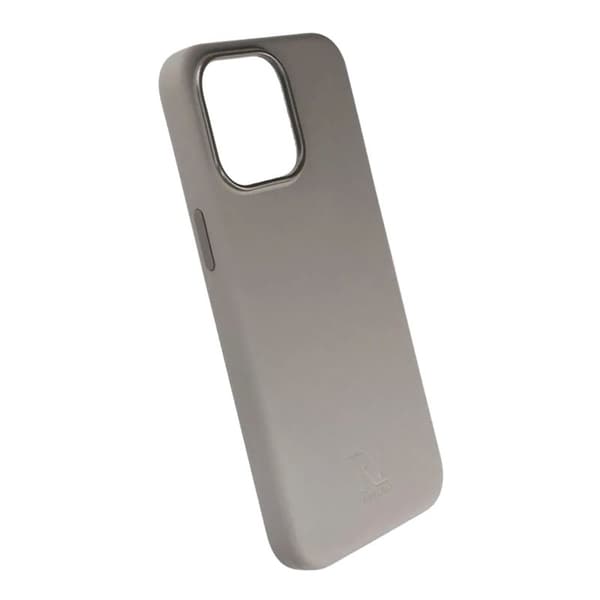 iPhone 15 Pro Max Silicone Case Rvelon MagSafe - Grey Grå