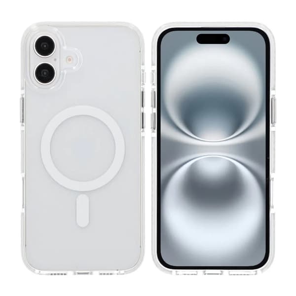 Mobile Case Magnet Double Protection for iPhone 17 - White Vit