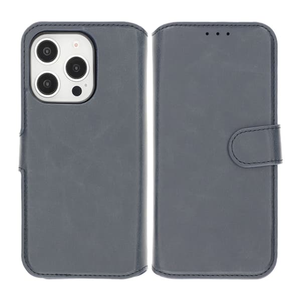 RV Magnetic Wallet Case iPhone 16 Pro Max Abssy Blue Blå