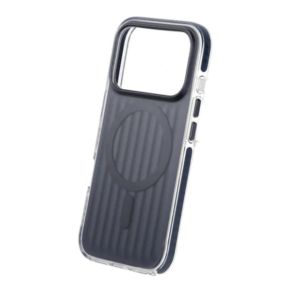 Corrugated Magsafe Mobile Case for iPhone 17 Pro - Dark Blue Dark Blue