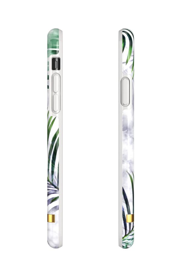 Richmond Finch Case White Marble Tropics for iPhone XR Mönstrat