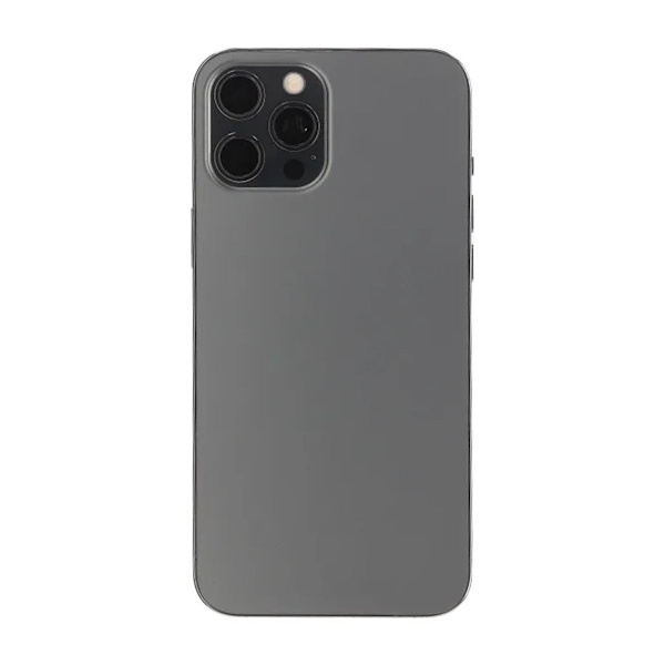 iPhone 12 Pro Max Baksida med Komplett Ram OEM - Grafit Grafit