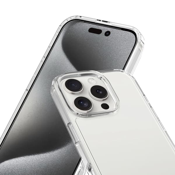 iPhone 16 Pro Max Mobile Case Shockproof Rvelon - Transparent Transparent