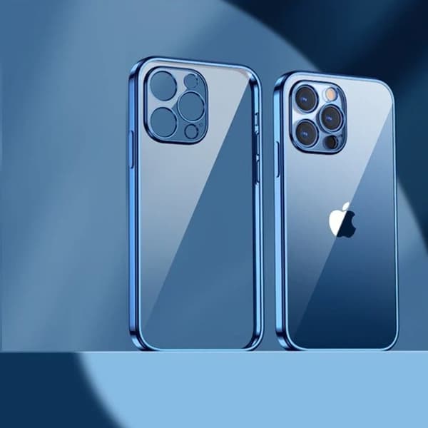 iPhone 14 Pro Max Mobile Case Ultrathin TPU - Blue Blå