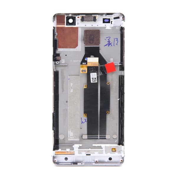 Sony Xperia XA Skärm med LCD Display + Ram - Vit Vit