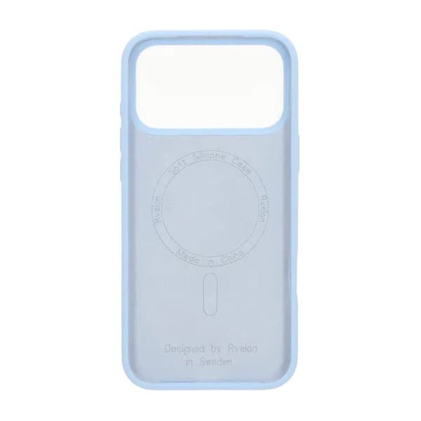 Rvelon Case Silicone MagSafe for iPhone 17 Pro Max - Light Blue Light blue