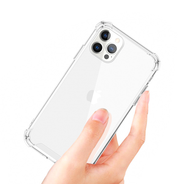 Shockproof Case iPhone 12/12 Pro - Transparent Transparent