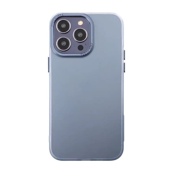 iPhone 14 Pro Max Case - Frosted Blue Blå