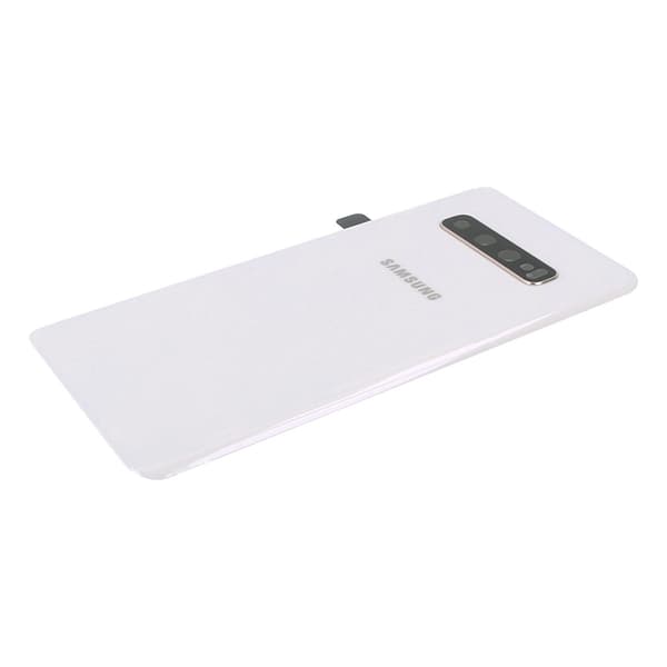 Samsung Galaxy S10 Plus (SM-G975F) Baksida Original - Keramik... Vit