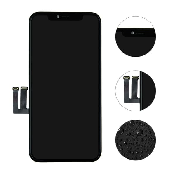 iPhone 11 LCD Skärm Refurbished C3F Modell Svart